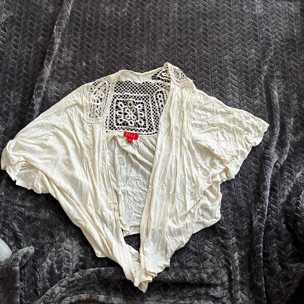 Elle Knit Cardigan Cream